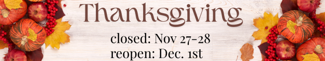 Acorn Farms Thanksgiving Hours