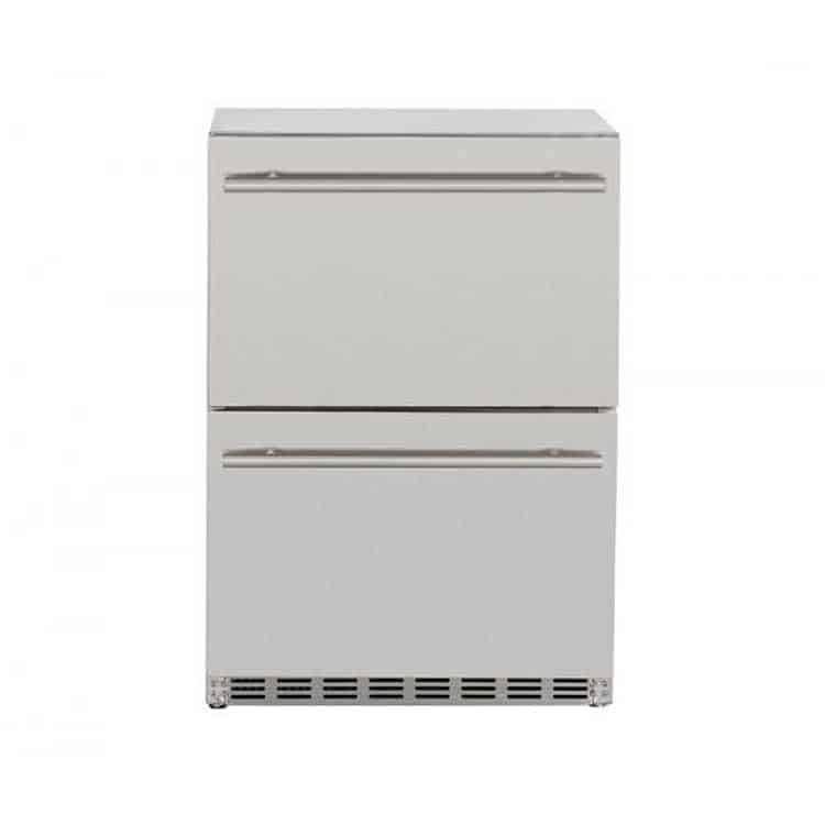 24 INCH DELUXE OUTDOOR RATED 2 DRAWER REFRIGERATOR