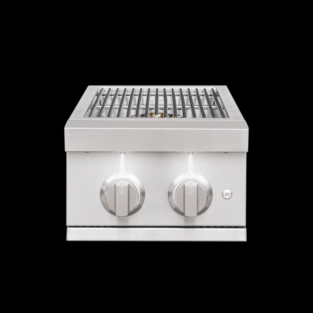 SUMMERSET PRO DOUBLE SIDE BURNER WITH LED ILLUMINATION